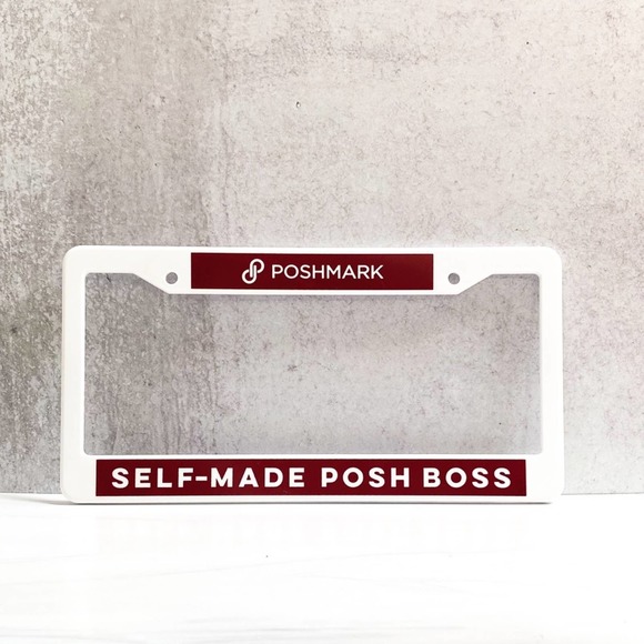 POSHMARK License Plate Frame - Picture 2 of 5
